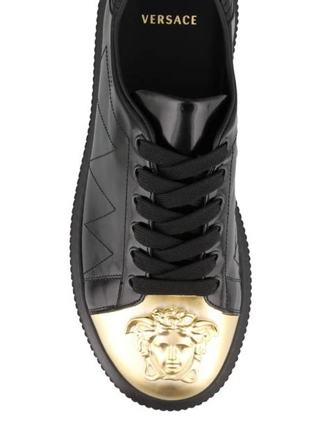 versace gold medusa shoes|Versace shoes clearance.